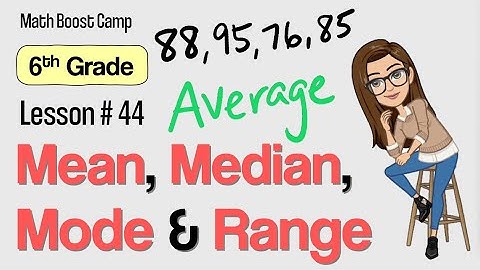 🎯Mean, Median, Mode & Range | Grade 6 Lesson 44 | Math Boost Camp 🏕️