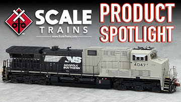 AC44C6M NS Primer Cab HO Scale Trains Product Spotlight