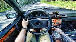 1986 Mercedes-Benz W124 E-Class 250 D MT - ТЕСТ-ДРАЙВ ОТ ПЕРВОГО ЛИЦА