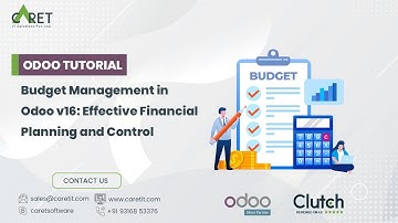 Budget Management in Odoo 16: Effective Financial Planning and Control | Odoo ERP