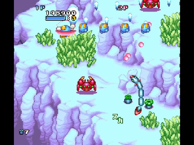 X68000 [Sc-55mkⅡ] 出たなツインビー / Detana!! TwinBee - 1周目