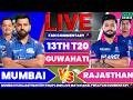 Mi vs Rr 13th T20 IPL 2026 | Mumbai vs Rajasthan Live Cricket Score &amp; Fan Commentary🎤
