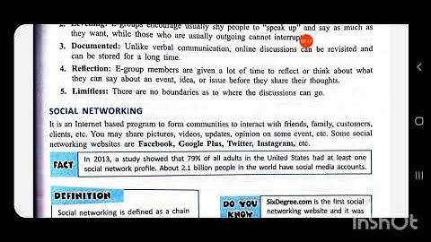 e governance,e groups, social media