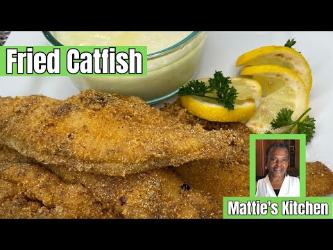 Delicious Southern Fried Catfish with Old Fashion Grits / Fried Catfish Recipe / Mattie's Kitchen