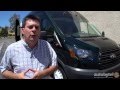 2015 Ford Transit-350 HD High Roof Diesel Test Drive Video Review