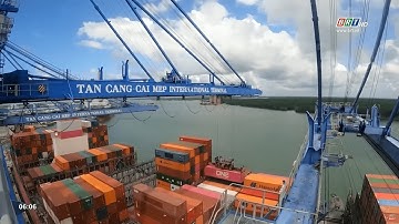 TCIT vượt mốc 15 triệu TEU sản lượng thông qua cảng sau gần 12 năm hoạt động (ĐTH tỉnh BR-VT)