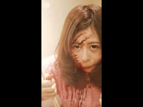 閲覧注意!?特殊メイクの巨匠が本気でハロウィンメイク 〜モンスターが食レポ! yuna C CHANNEL