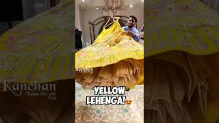Yellow Lehenga For Haldi