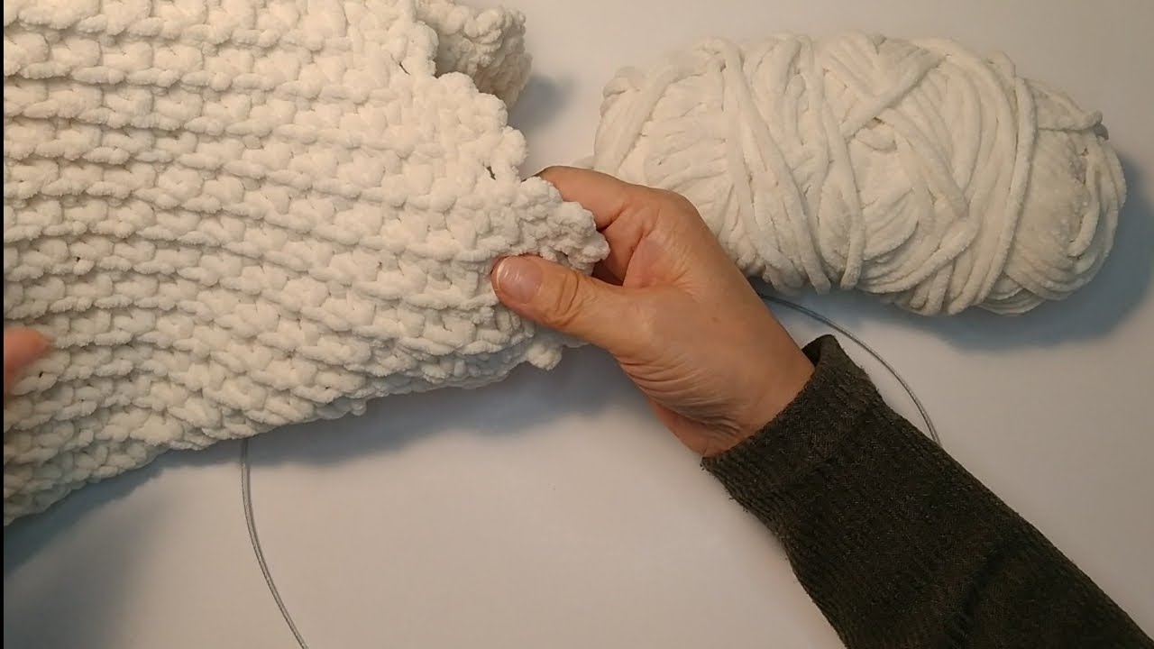 KADİFE İP POFUDUK ÇOK GÜZEL BEBEK BATTANİYESİ 💖💞