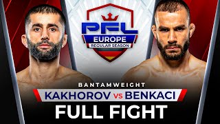 Khurshed Kakhorov vs Moktar Benkaci | PFL Berlin