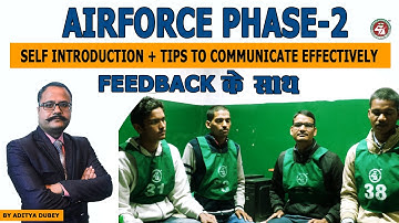 Airforce Phase 2 | Self Introduction + Tips to Communicate Effectively | Best Airforce Coaching