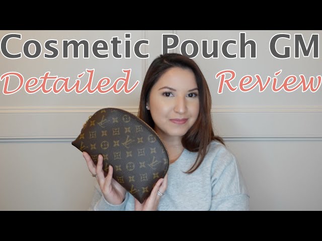 Louis Vuitton cosmetic pouch review + What's in my makeup bag 2018?