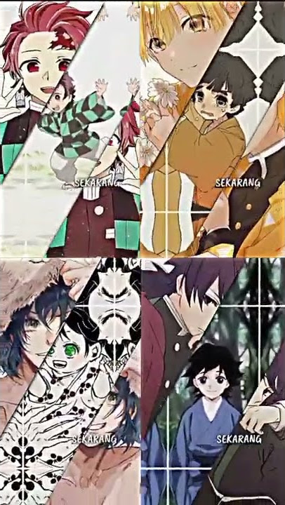 JEDAG JEDUG GLOW UP☄TANJIRO🔥,GIYU🌊,INOSUKE🐷,ZENITSU☇||KIMETSU NO YAIBA🤘||VIRAL TIKTOK🔥||