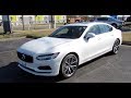 2018 Volvo S90 T6 AWD Momentum Walkaround, Start up, Tour and Overview