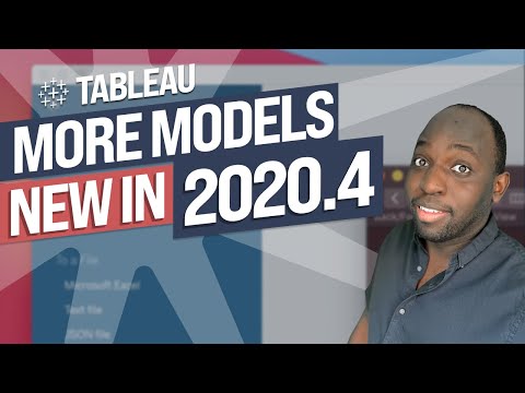 Predictive model improvements – New in Tableau 2020.4