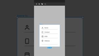 User form design short | Card design | #figmashort