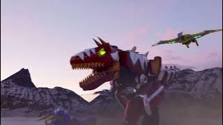 Thundersaurus Megazord Transform | PowerRangers DinoThunder | 3d Model Animation-BLENDER(Fanmade)