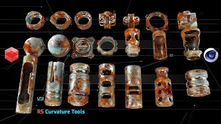 C4D/Redshift - Curvature Tools