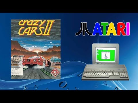 CRAZY CARS II / F40 PURSUIT SIMULATOR - GAMEPLAY - ATARI ST