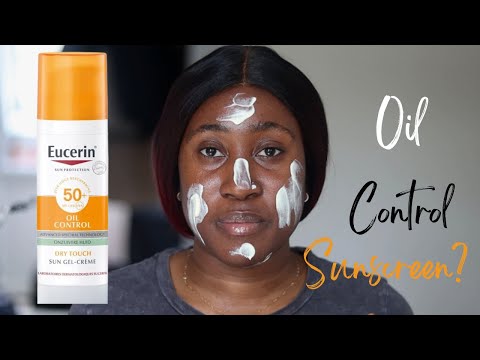 Eucerin Sun Oil Control Gel-Cream Dry Touch SPF50+ Review + Wear Test