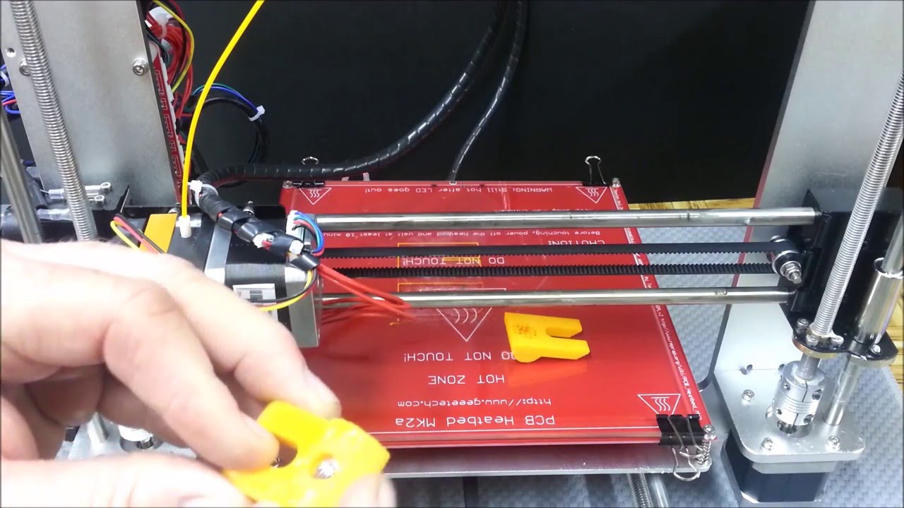 How to set up Acrylic Prusa I3 pro? – Geeetech