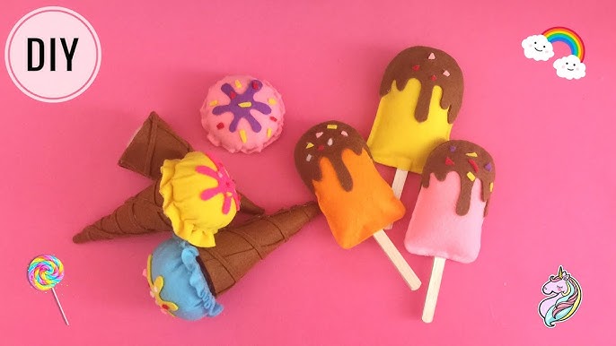 Ice Cream DIY Felt Kit — DIY Craft Kits for Every Skill Level - Creative  and Easy Projects