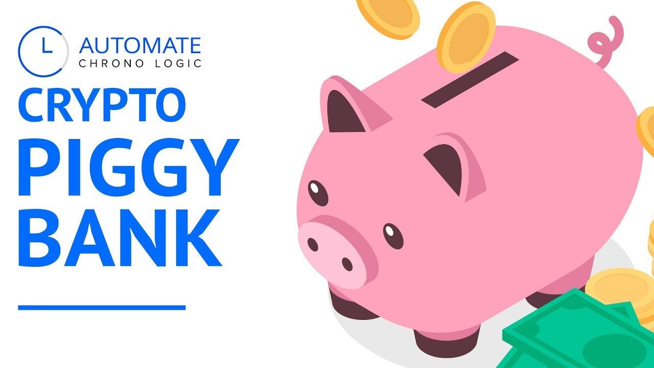 Create your own Crypto Piggy Bank Using Automate