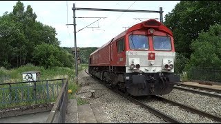 Train Traffic At Botzelaer Belgium Line 24