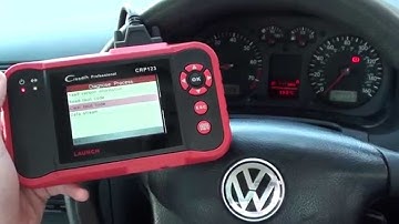 How i Reset VW Golf Airbag Dash Light With Launch CRP123 VII+ Fault Code 01218