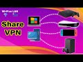 How to share VPN to any console from PC or Laptop with LAN or Wi Fi image