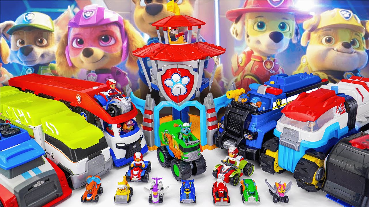 Paw Patrol MEGA Fleet Unboxing! 🐾🚓 Which Truck Is The Coolest? | Paw ...