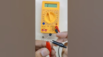 How to check whether transistor is NPN or PNP | #shorts | #shortsvideo | #ABCelectronics #abcelec...