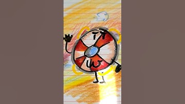 PEAK Lifering Drawing from Inanimate Insanity Object Show 🛟