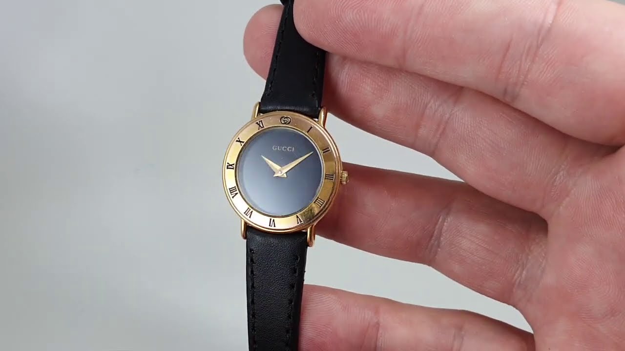 gucci vintage watch