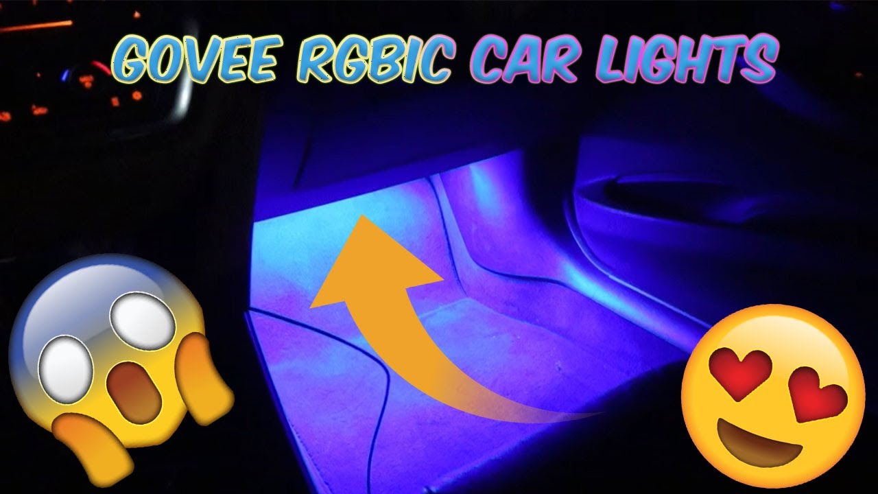 The Best Affordable Rgbic Car Interior Light Upgrade!! (Govee RGBIC