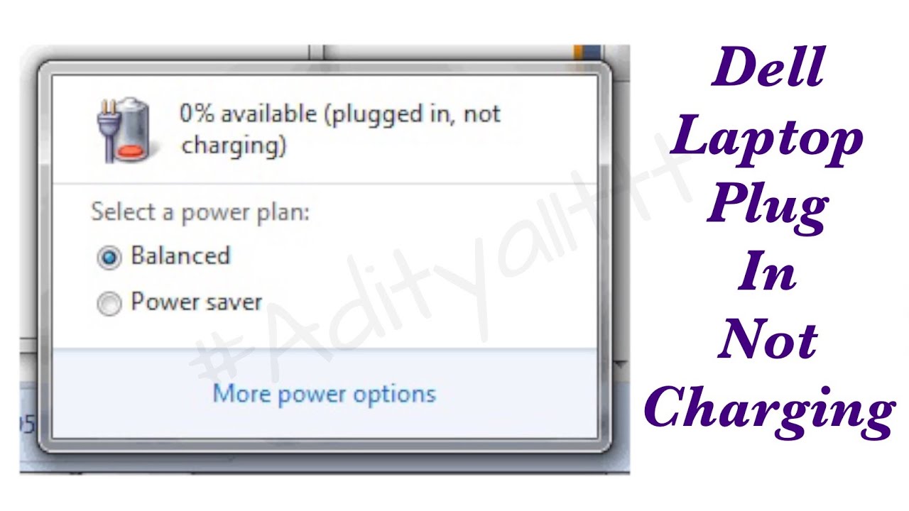 #laptopRepair Dell Battery Plugged in not charging issue solved by #SatishBhai &amp;amp; #Aditya11ttt