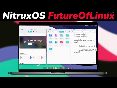 Nitrux OS + Maui Shell = 🔥🔥 || The FUTURE Of Linux Desktop