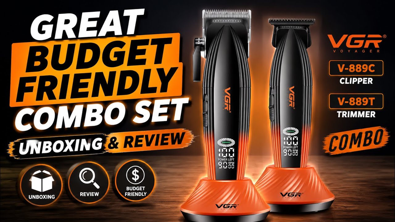 VGR V-889C/V-889T Unboxing and Review - YouTube