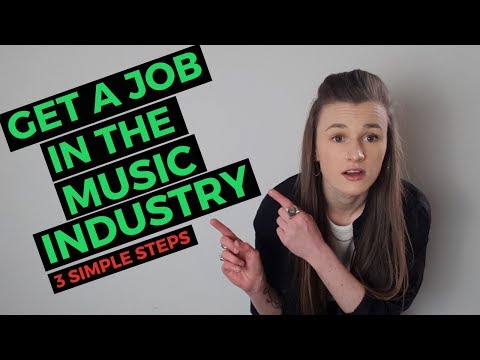How To Get A Job In The Music Industry | Music Industry Tips