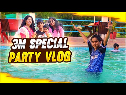 3 Million Special Party Vlog 😍🔥 - Aditech
