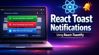 How to Add Toast Notifications in React Using React-Toastify