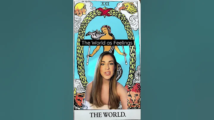 Tarot Cards as Feelings: The World #shorts #tarotcardmeaning #howdotheyfeel