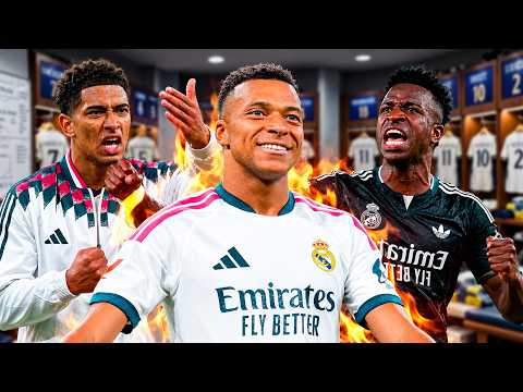 5 Major Real Madrid Locker Room Problems Revealed: 2 Got Into a Fight and a Star Can't Stand Mbappé!