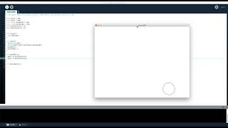 Making a Ball Bounce Across Your Screen in Processing