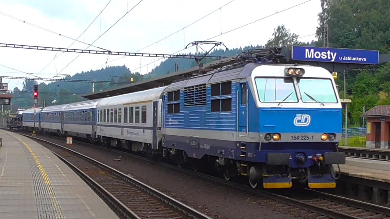 Vlaky Mosty u Jablunkova - 24.7.2016 / Trains in Mosty u Jablunkova