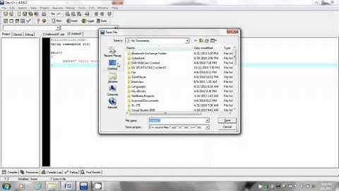 1  Getting started with C++  DEV C++ software and Hello World program