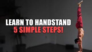 How To Do A Handstand As A Beginner (Easy & Simple)