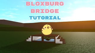 How To Build A Bridge On Bloxburg | Easy Tutorial