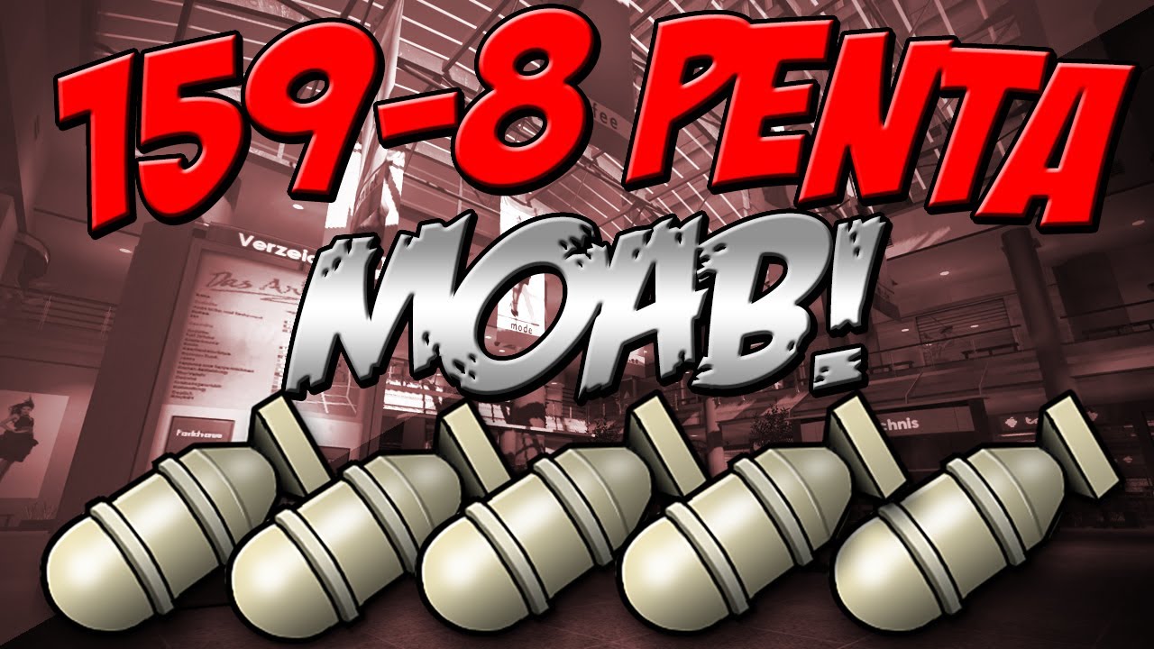 MW3 Penta MOAB! (Died 3 off HEXA!)