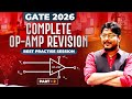 L02 Complete OP-AMP Revision | GATE 2026 | Best Practise Session #gateacademy